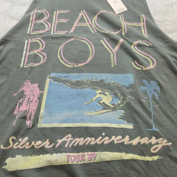 New XXS Anthropologie x Letluv The Beach Boys tank top - Picture 4 of 10